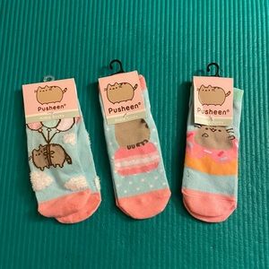 pusheen socks 3 pack